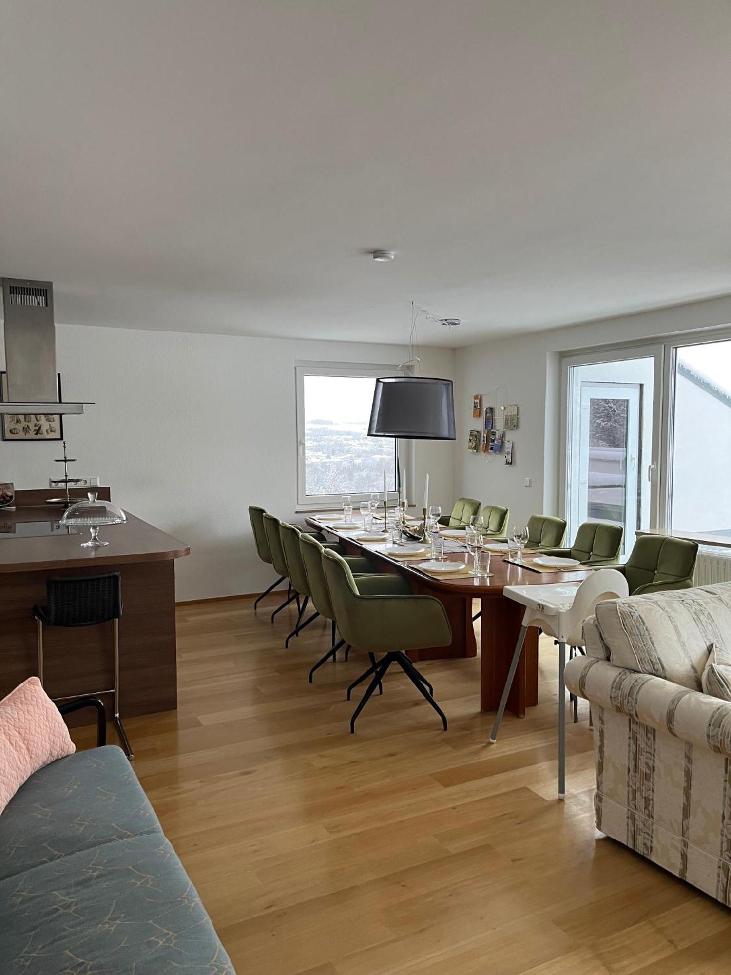 Penthouse Perfekt Fuer Teams, Familien Und Gruppen Appartement Bad Mergentheim Buitenkant foto