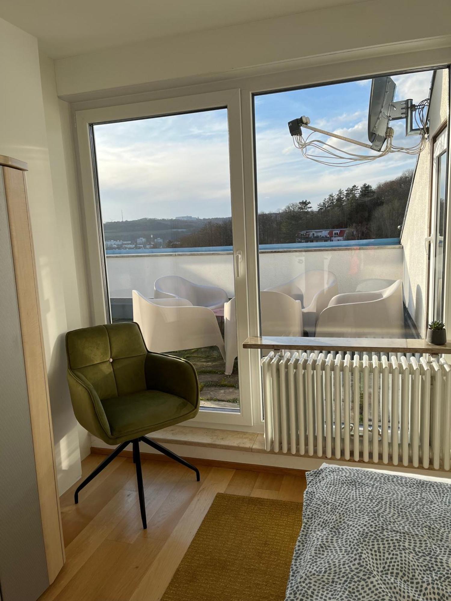 Penthouse Perfekt Fuer Teams, Familien Und Gruppen Appartement Bad Mergentheim Buitenkant foto